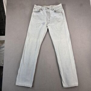 Vintage Levis 501 Jeans Mens 36x38 (Fits 29x32)‎ Light Wash Made in USA 1992